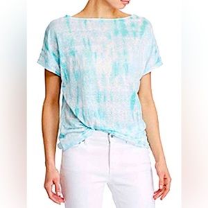 Ralph Lauren Linen Tie-Dye Pullover Top T-shirt Women's LP